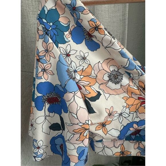 Zara Floral Crop Tie Back Boho Girly‎ Beachy Top Medium - Picture 4 of 4